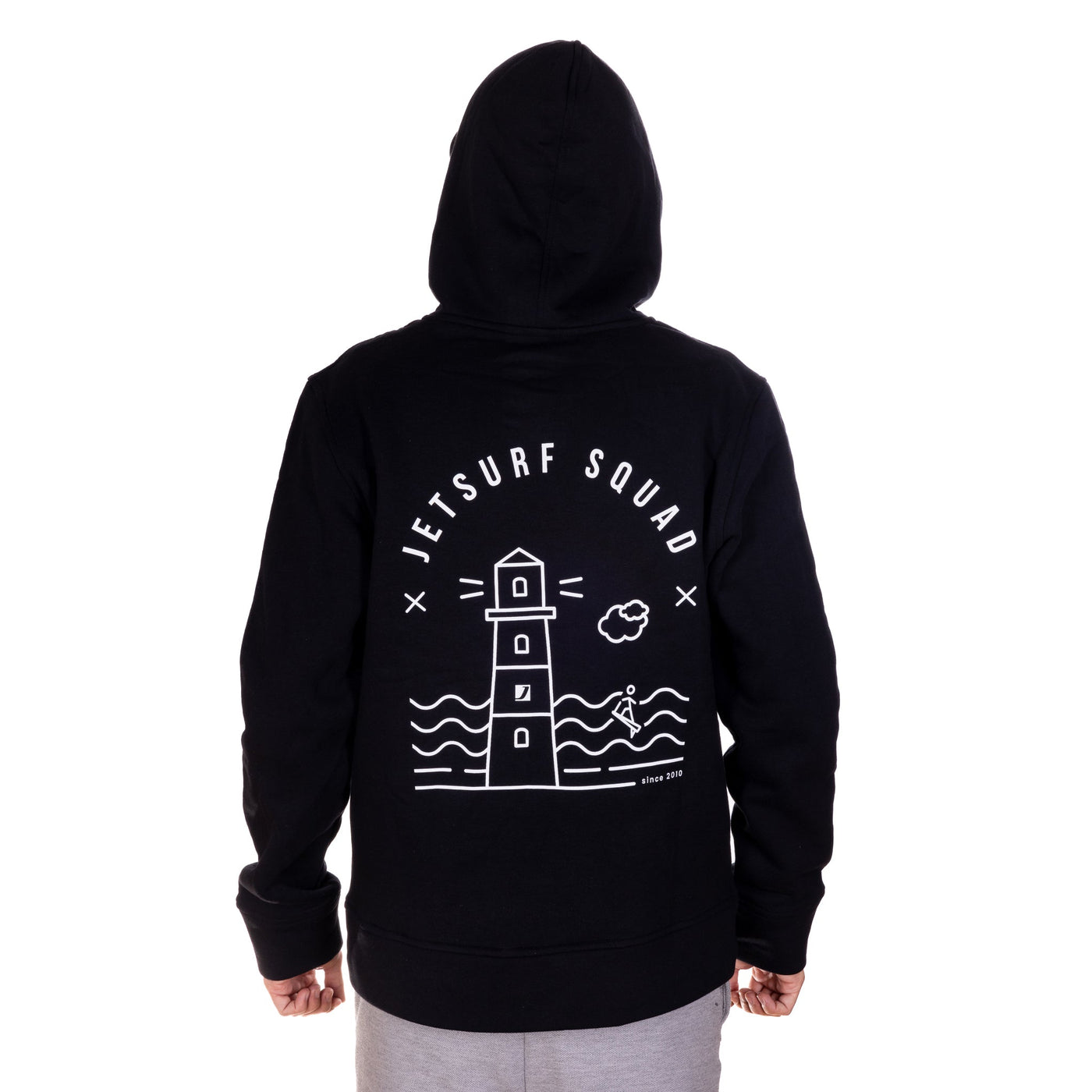 Hoodie JETSURF SQUAD BLACK