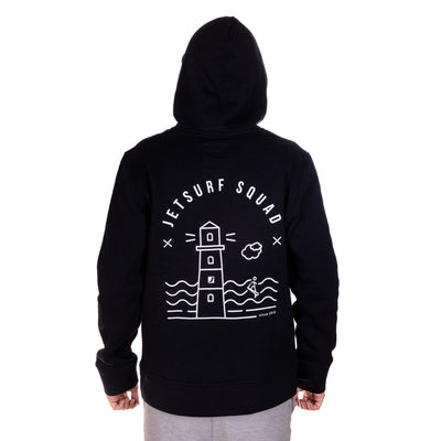 Hoodie JETSURF SQUAD BLACK